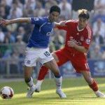 Everton Vs Liverpool - Marouane and Mikel Arteta