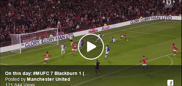 Man Utd 7-1 Blackburn