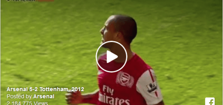 Arsenal 5-2 Tottenham, 2012