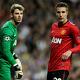 David de Gea and van Persi