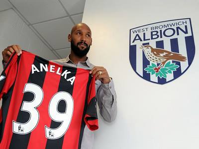 Anelka at WBA