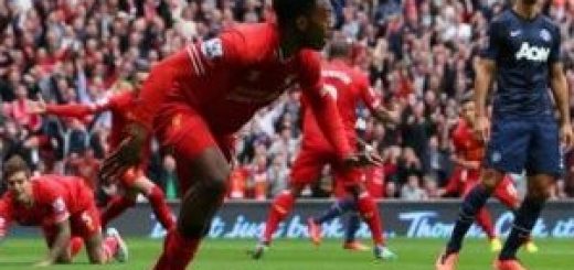 Sturridge against Man Utd