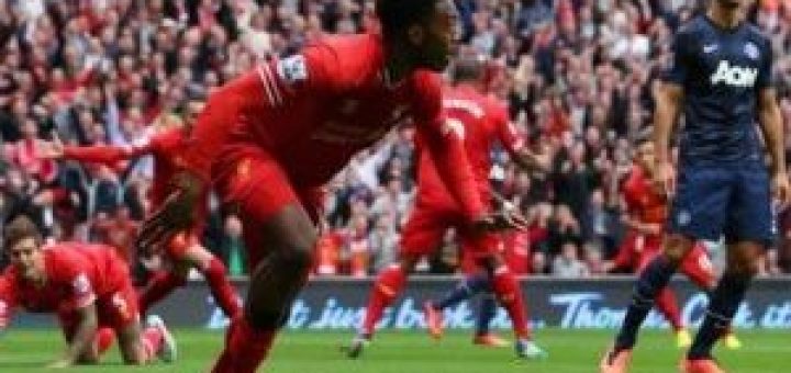 Sturridge against Man Utd