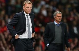 David Moyes and Jose Mourinho