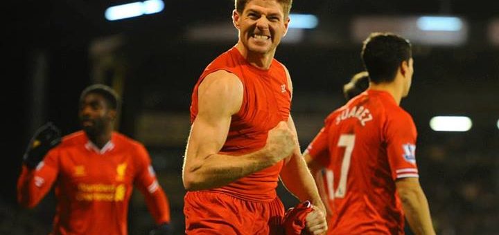 Gerrard scores against Fulham