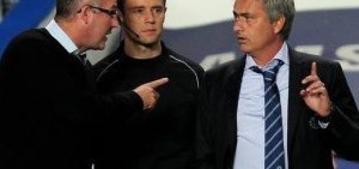 Paul Lambert and Jose Mourinho