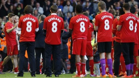 gerrard farewell