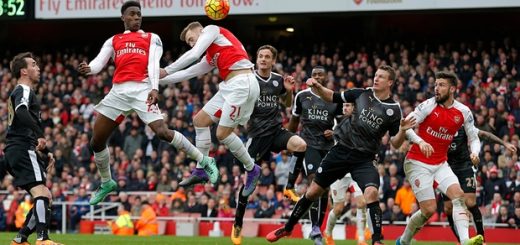 Arsenal 2-1 Leicester