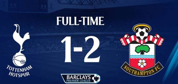 Tottenham 1-2 Southampton