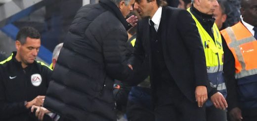 Jose Mourinho and Antonio Conte