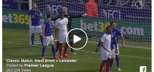 West Brom Vs Leicester