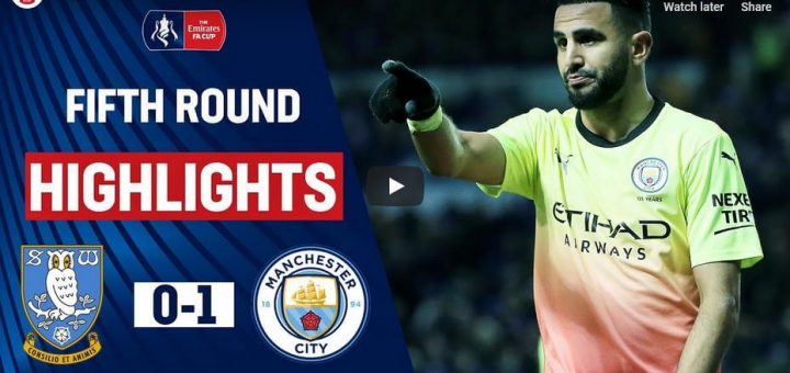 Sheffield Wednesday 0-1 Manchester City