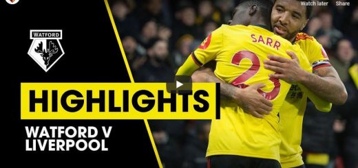 WATFORD 3-0 LIVERPOOL