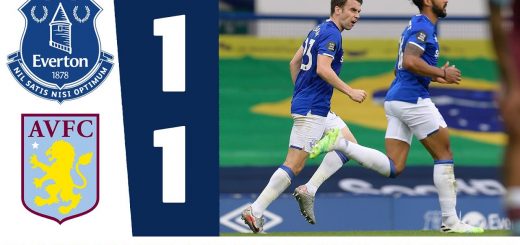 EVERTON 1-1 ASTON VILLA