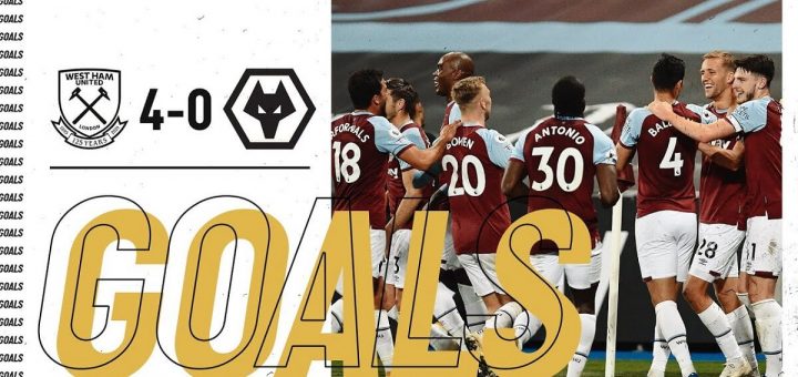 West Ham 4-0 Wolves