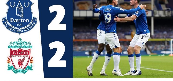 Everton 2-2 Liverpool