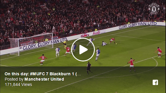 Man Utd 7-1 Blackburn