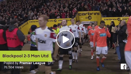 Blackpool Vs Man Utd