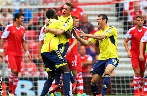 Southampton 1-1 Sunderland