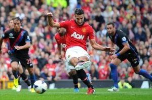 van Persie against Crystal Palace