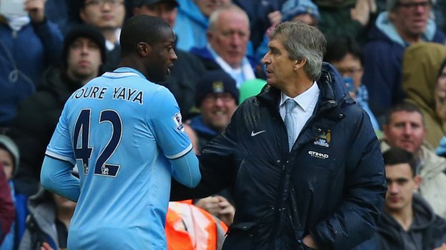 Toure and Pellegrini