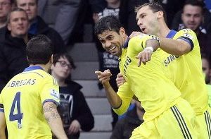 Fabregas Costa and Ivanovic
