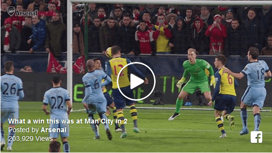 City Vs Arsenal
