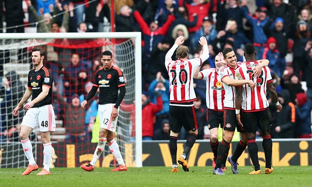 Sunderland 2-1 Man Utd