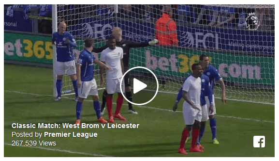 West Brom Vs Leicester