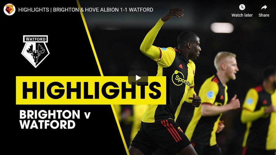 Brighton Vs Watford