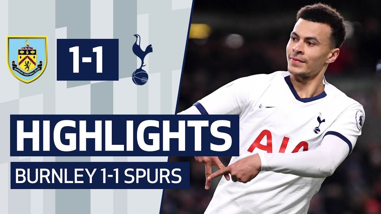 Burnley 1-1 Tottenham