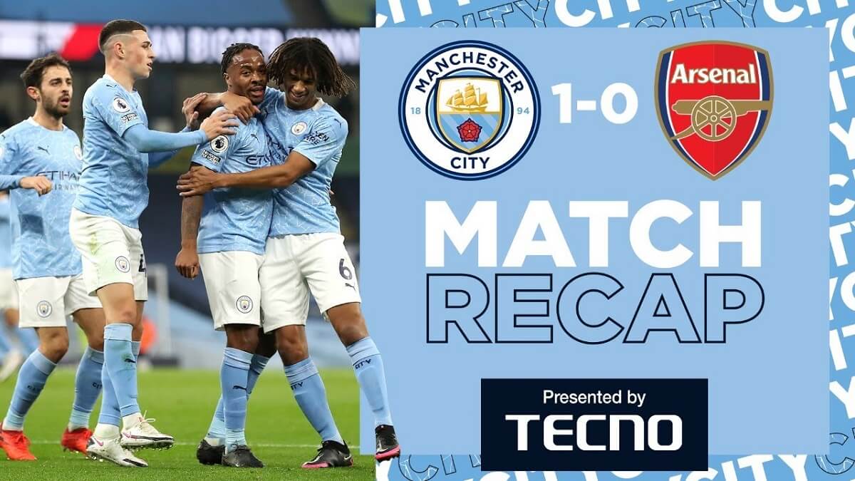 Man City 1-0 Arsenal