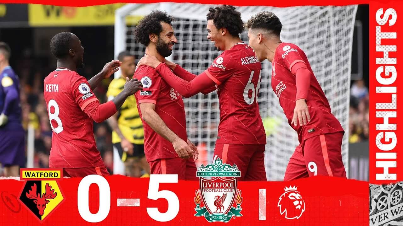 Watford 0-5 Liverpool