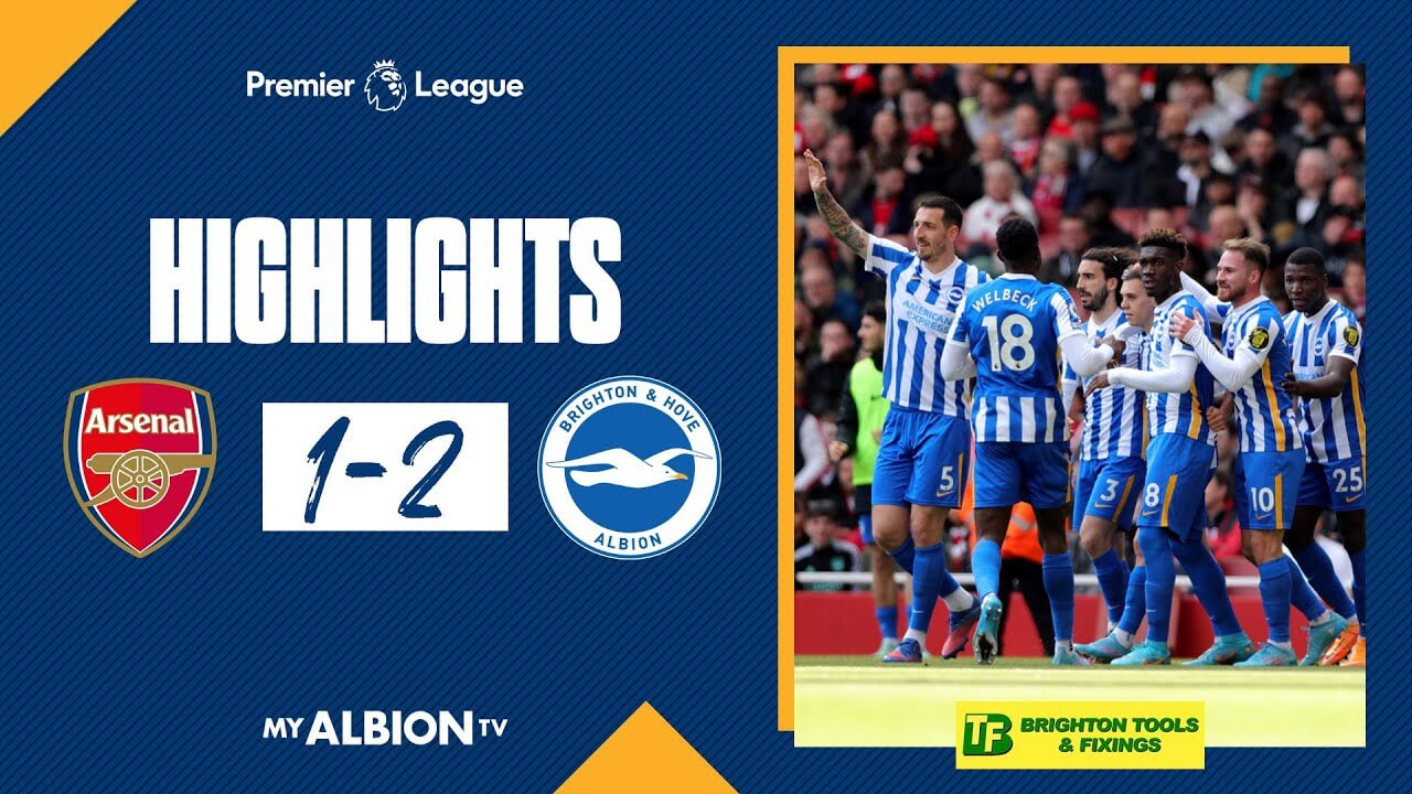 Arsenal 1-2 Brighton