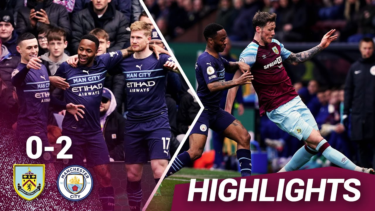 Burnley 0-2 Man City