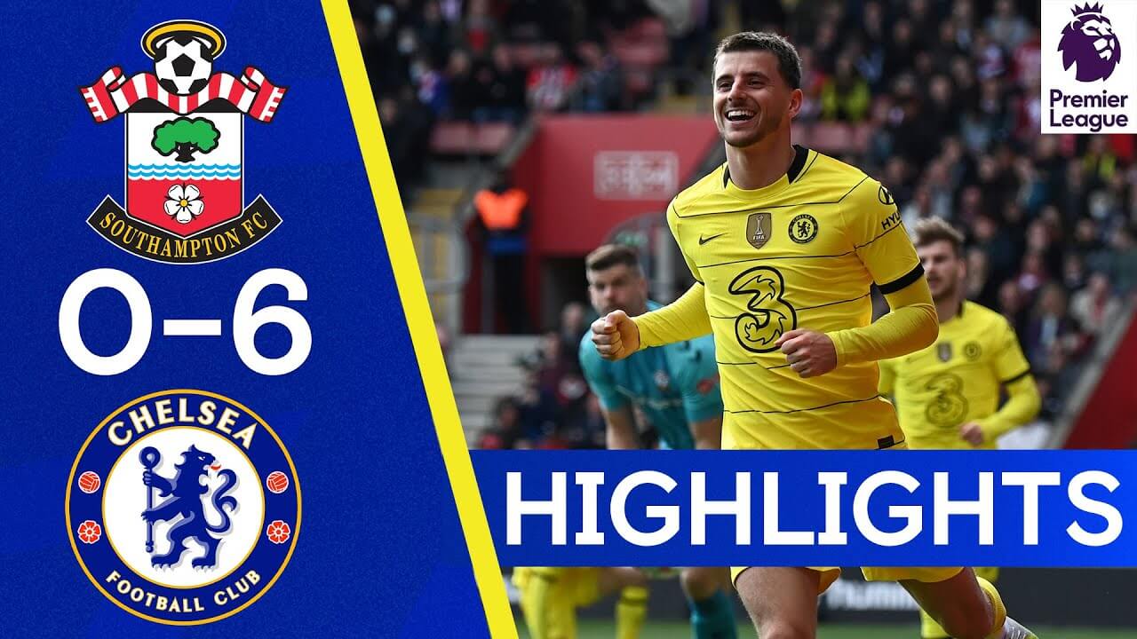 Southampton 0-6 Chelsea