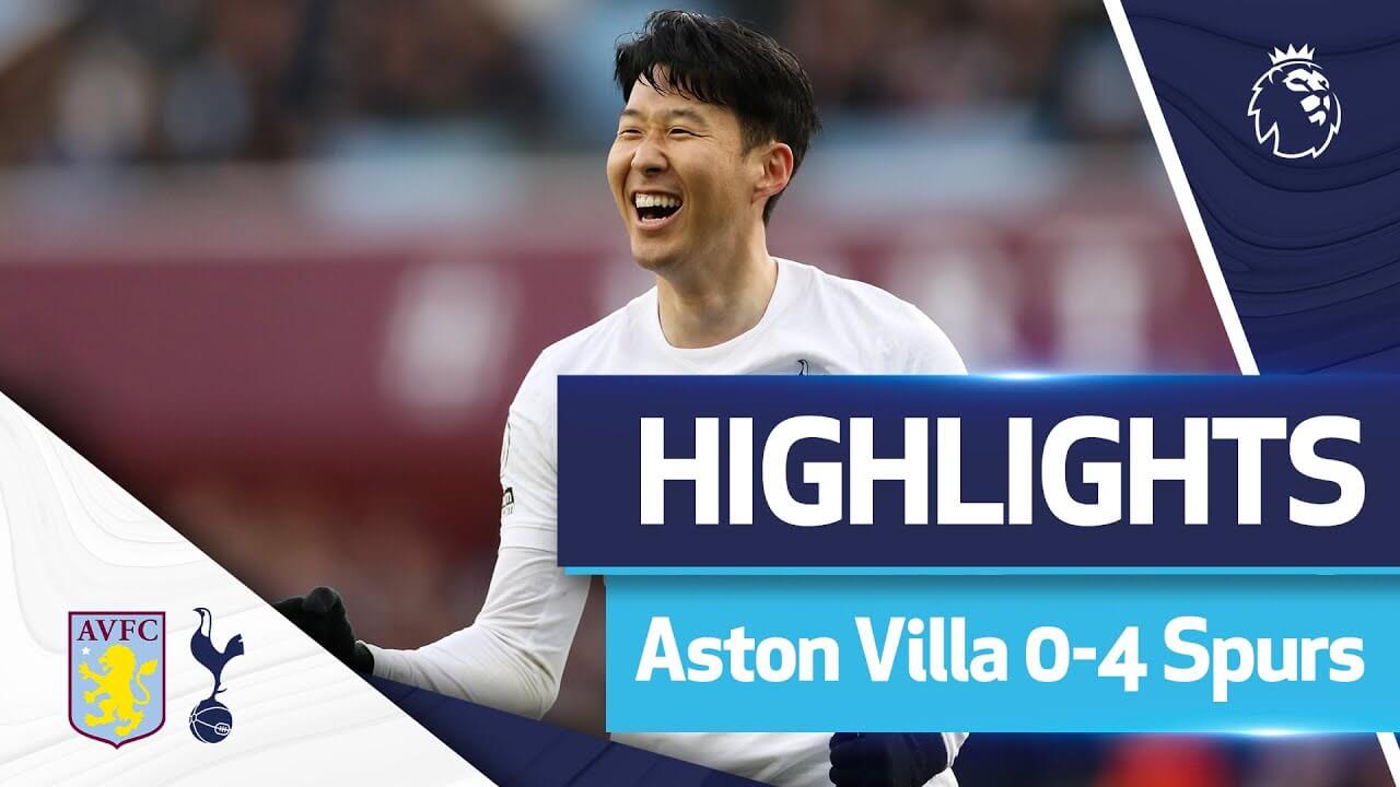 Aston Villa 0-4 Tottenham